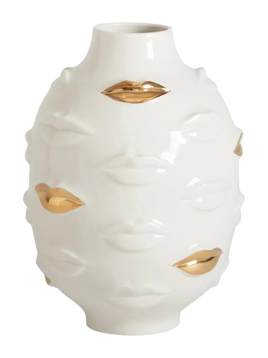 Jonathan Adler Gilded Muse Gala Round Vase
