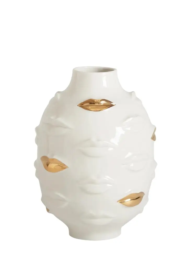 Gilded Muse Gala Round Vase Gilded Muse Gala Round Vase