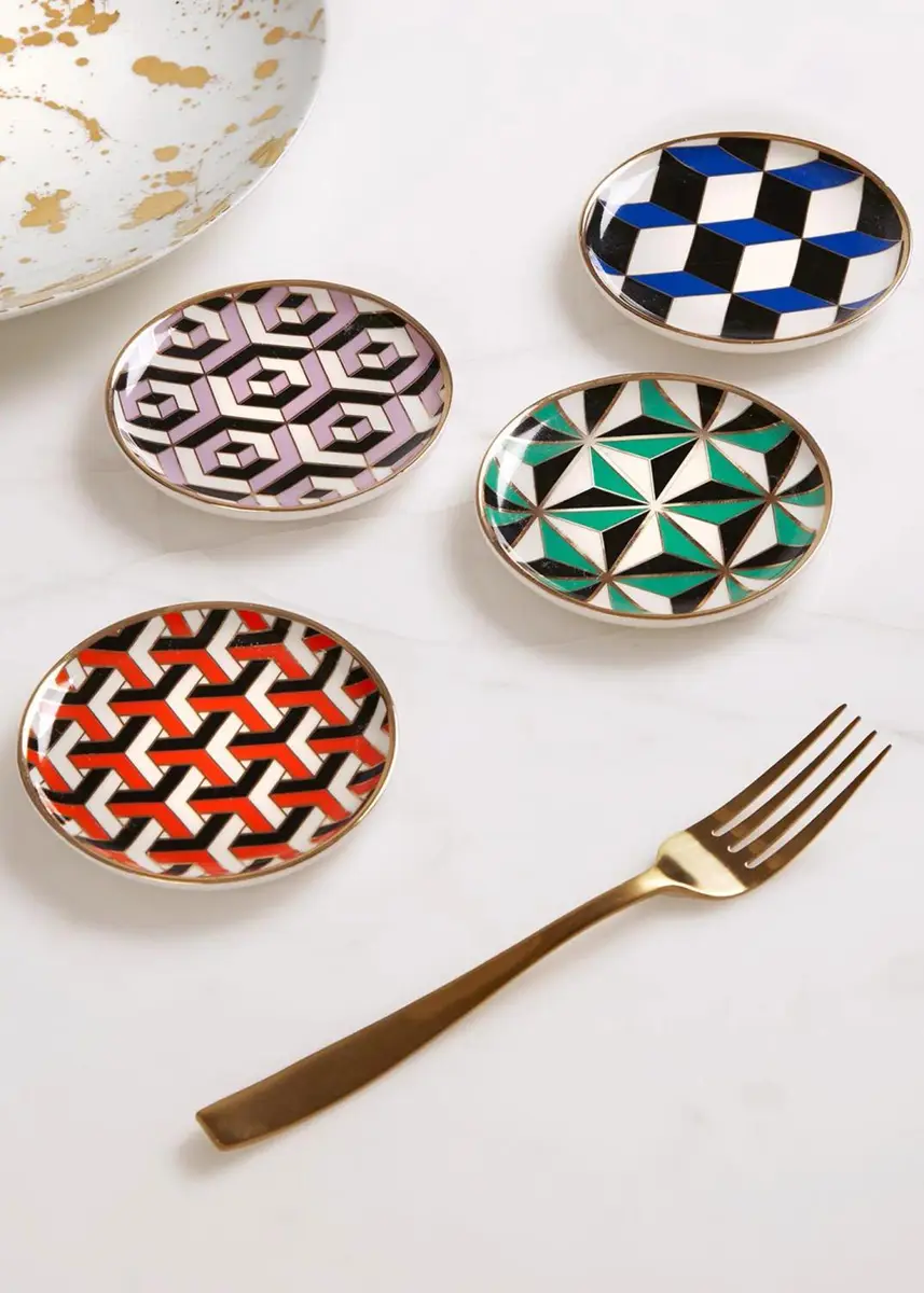 Jonathan Adler Versailles Coasters, 4-Piece Set | Thumbnail 2 Jonathan Adler Versailles Coasters, 4-Piece Set | Thumbnail 2