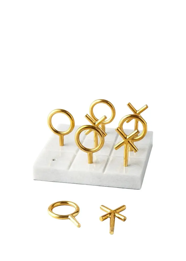 Brass Tic Tac Toe Set Brass Tic Tac Toe Set