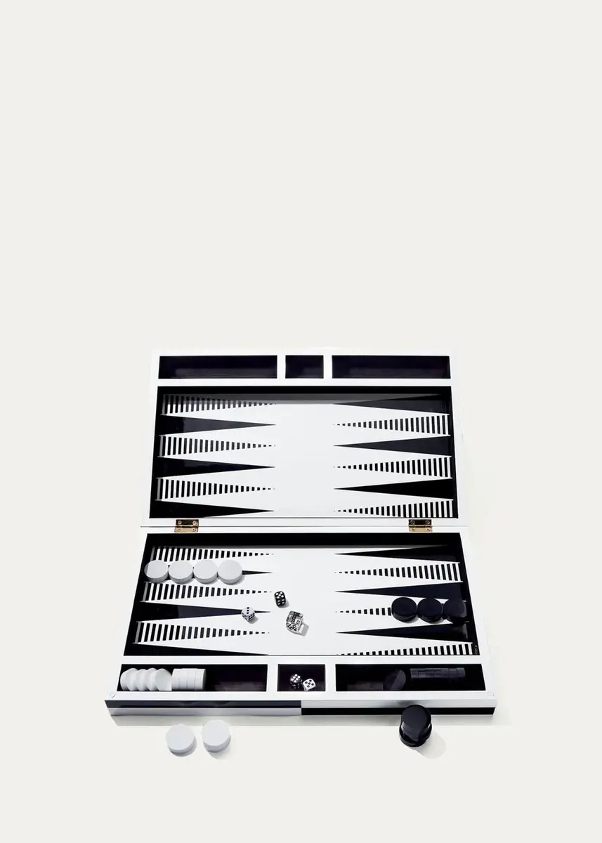Jonathan Adler Optical Illusion Art Backgammon Set | Thumbnail 3 Jonathan Adler Optical Illusion Art Backgammon Set | Thumbnail 3