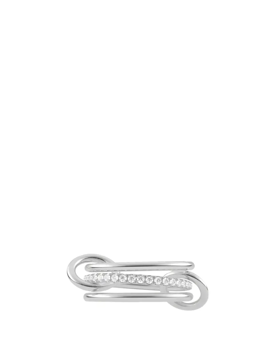 Spinelli Kilcollin Sonny Silver Three-Link Ring | Thumbnail 2