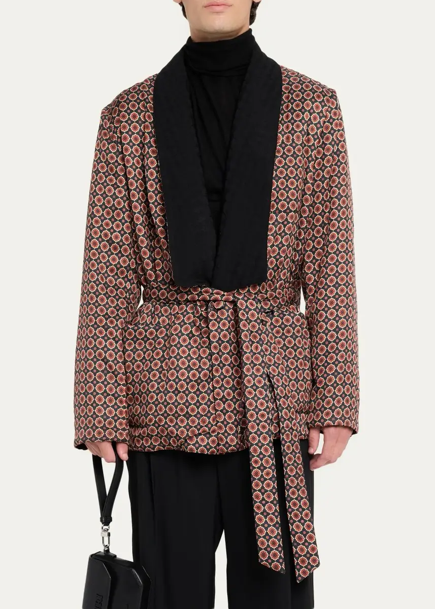 AMIRI Men's Reversible Smoking Jacket | Thumbnail 4 AMIRI Men's Reversible Smoking Jacket | Thumbnail 4
