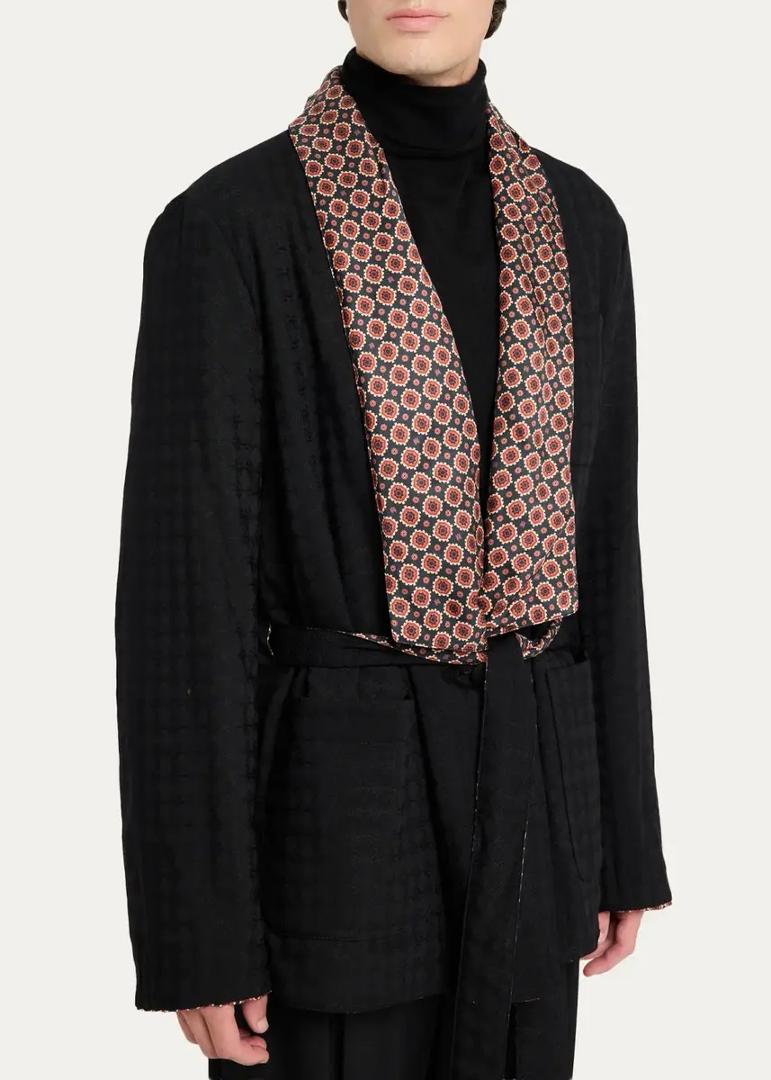 AMIRI Men's Reversible Smoking Jacket | Thumbnail 5 AMIRI Men's Reversible Smoking Jacket | Thumbnail 5