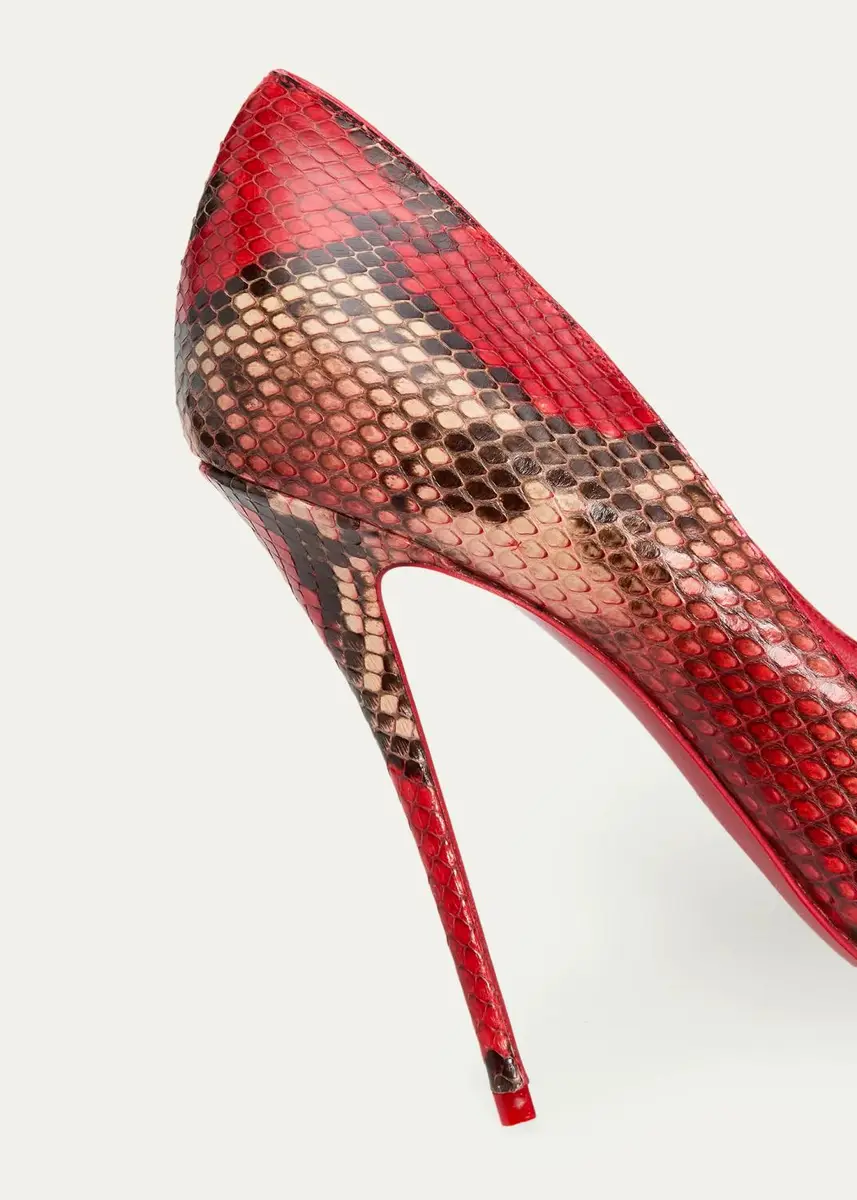 Christian Louboutin 120mm La Pigalle Snakeskin Pumps | Thumbnail 3 Christian Louboutin 120mm La Pigalle Snakeskin Pumps | Thumbnail 3