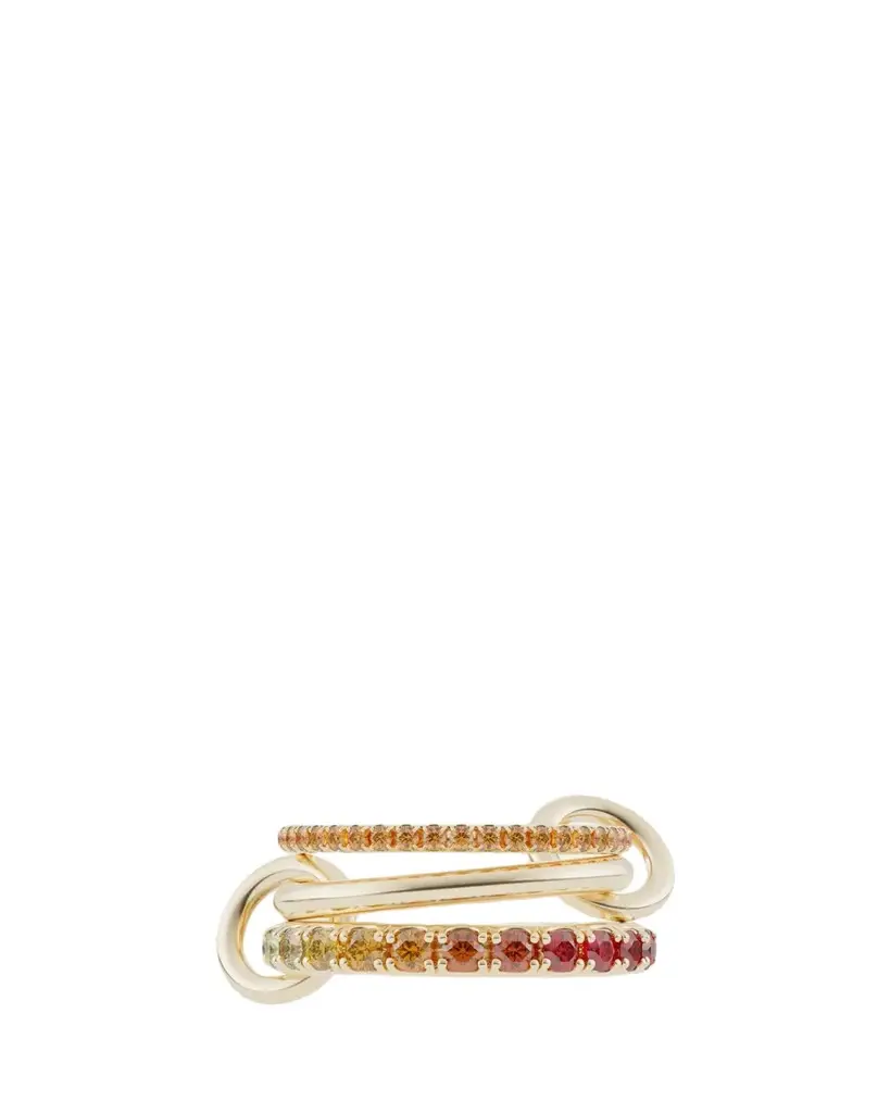 Norah 18K Yellow Gold Orange Ombre Ring Norah 18K Yellow Gold Orange Ombre Ring