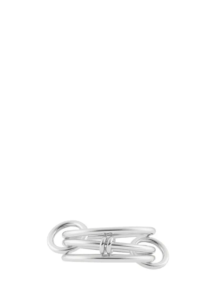 Acacia Silver Three-Link Ring Acacia Silver Three-Link Ring