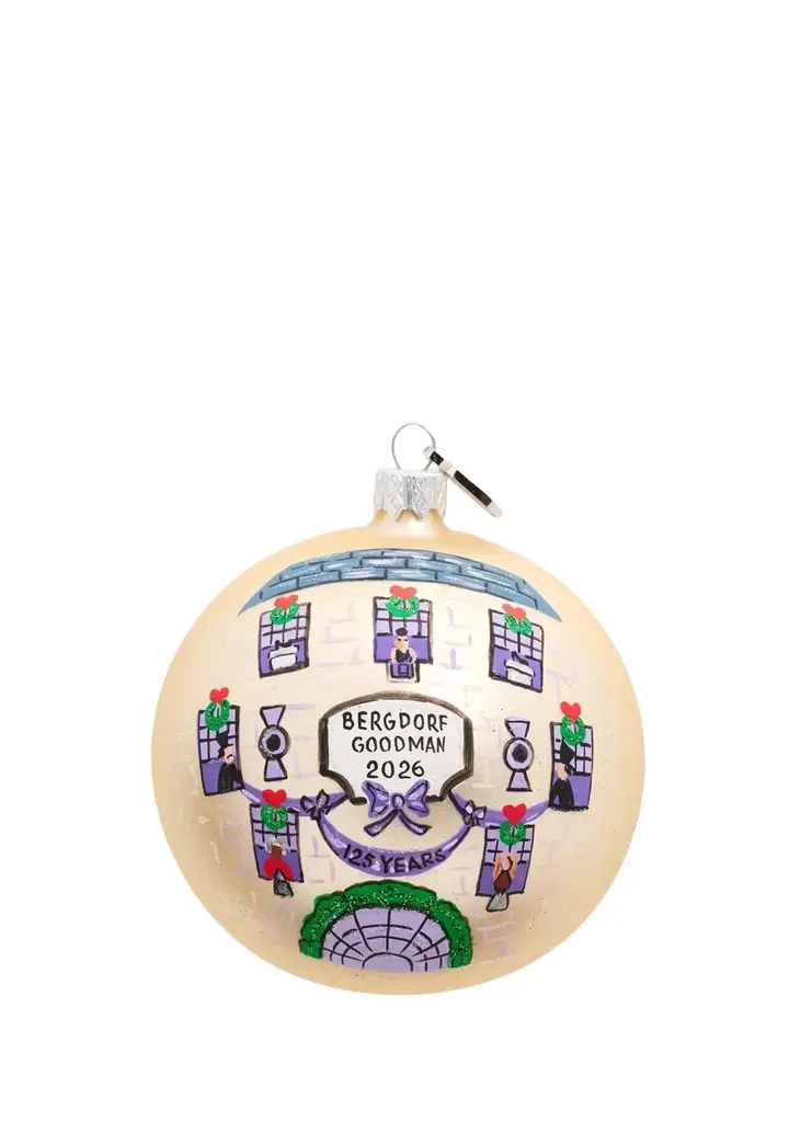 Michael Storrings Bergdorf Goodman Windows 125th Anniversary Christmas Ornament