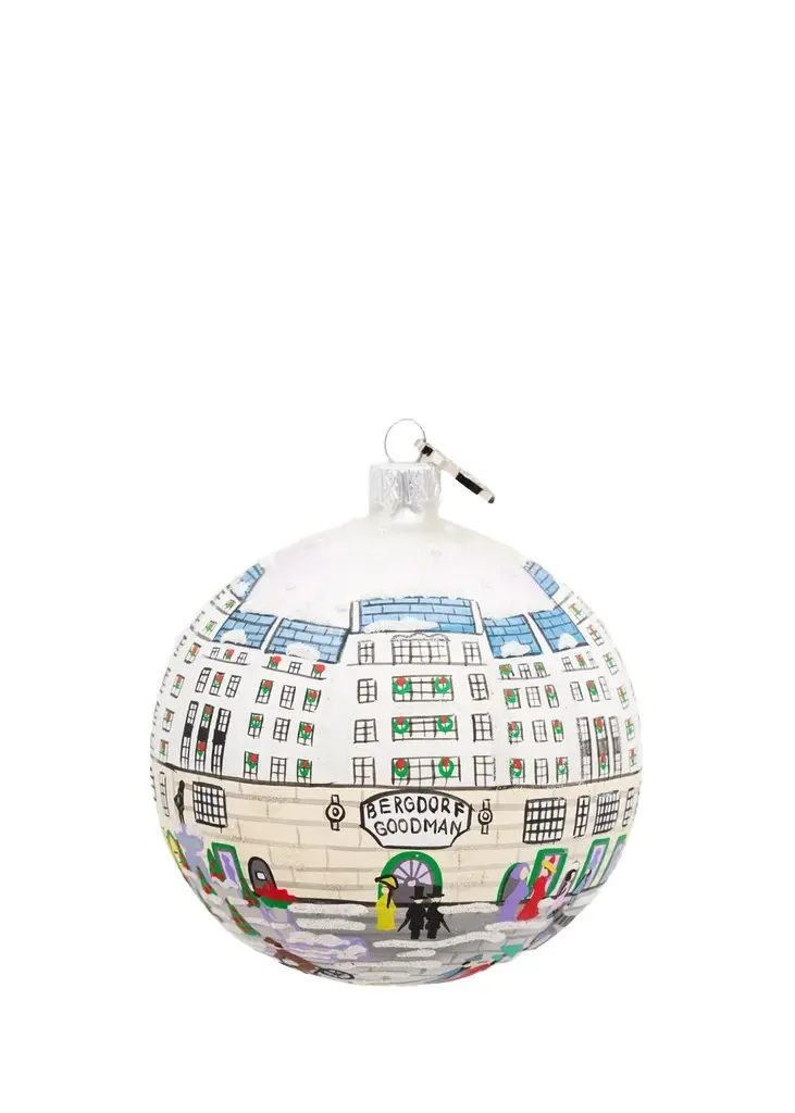 Michael Storrings Bergdorf Goodman Store 125th Anniversary Christmas Ornament