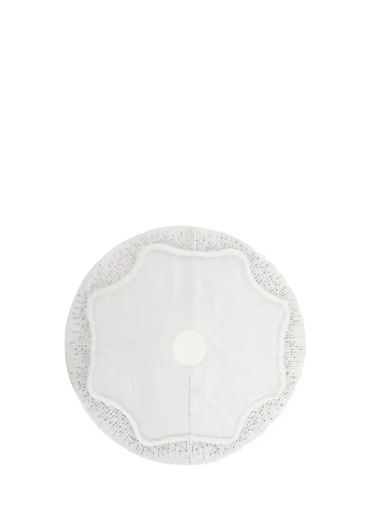 Kim Seybert Crystal Drops Tree Skirt