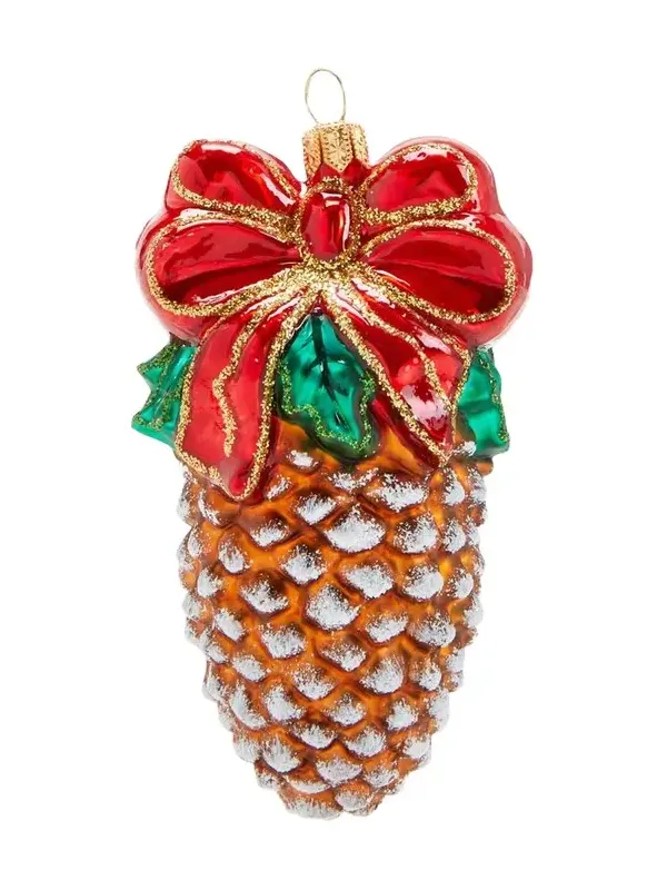 Bergdorf Goodman Christmas Pine Cone Ornament