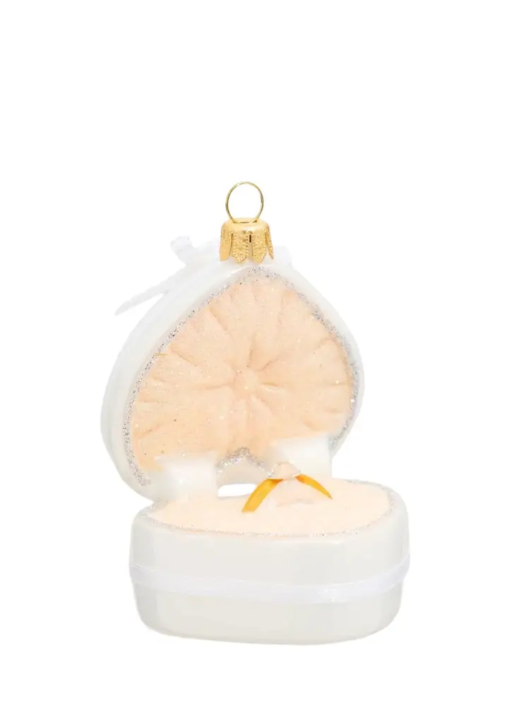 Impuls Diamond Ring Glass Ornament