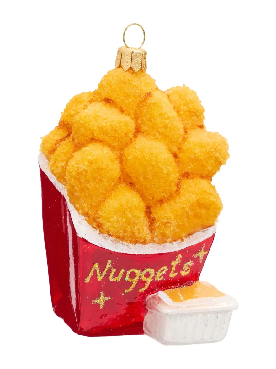 Impuls Chicken Nuggets Glass Ornament