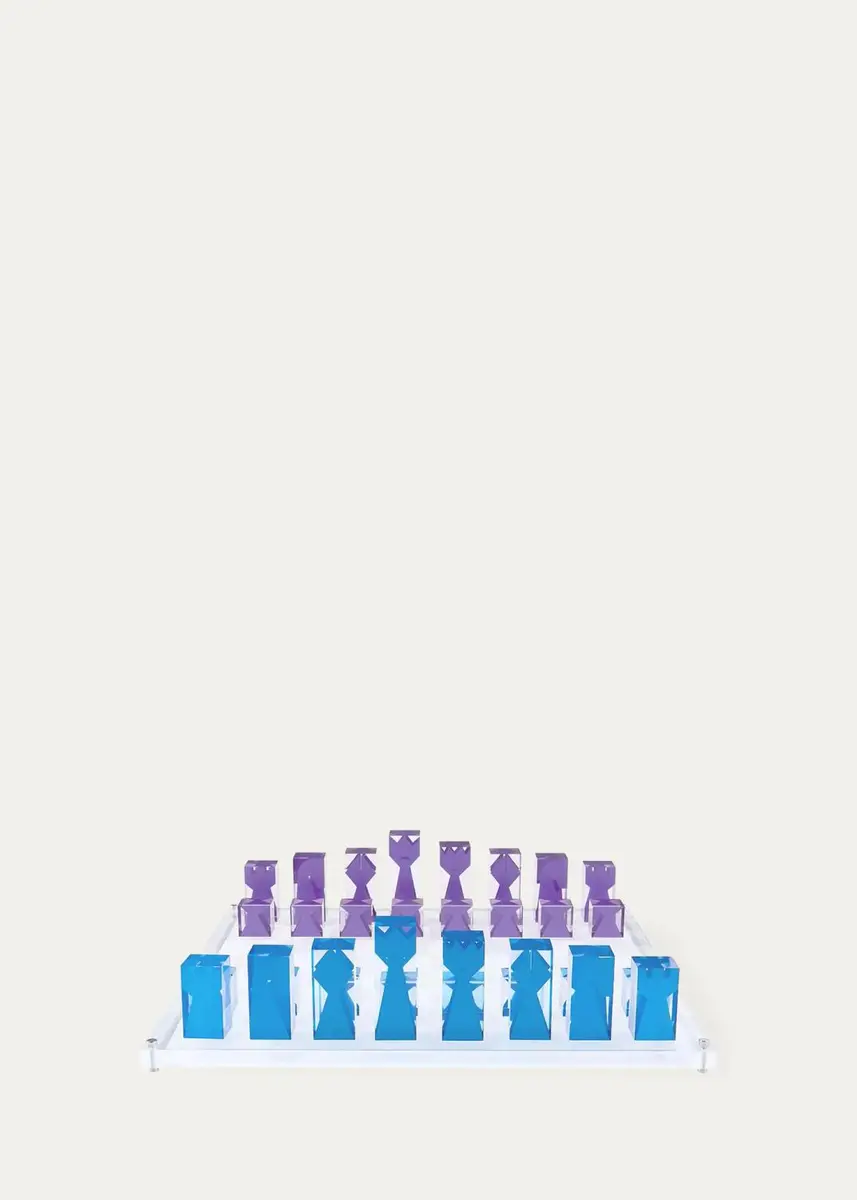 Jonathan Adler Acrylic Chess Set | Thumbnail 2 Jonathan Adler Acrylic Chess Set | Thumbnail 2