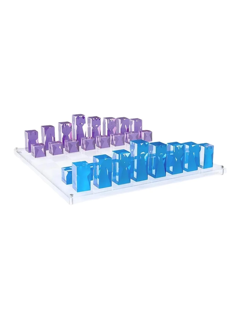 Jonathan Adler Acrylic Chess Set