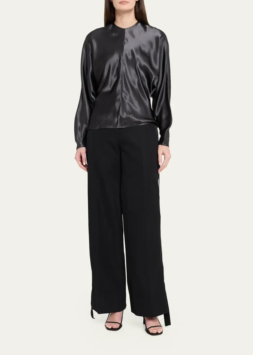 FFORME Virgin Wool Straight Pants | Thumbnail 2