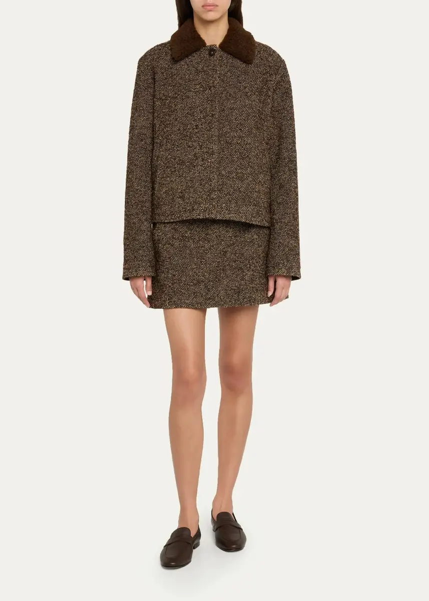 Vince Boucle Mini Skort | Thumbnail 2