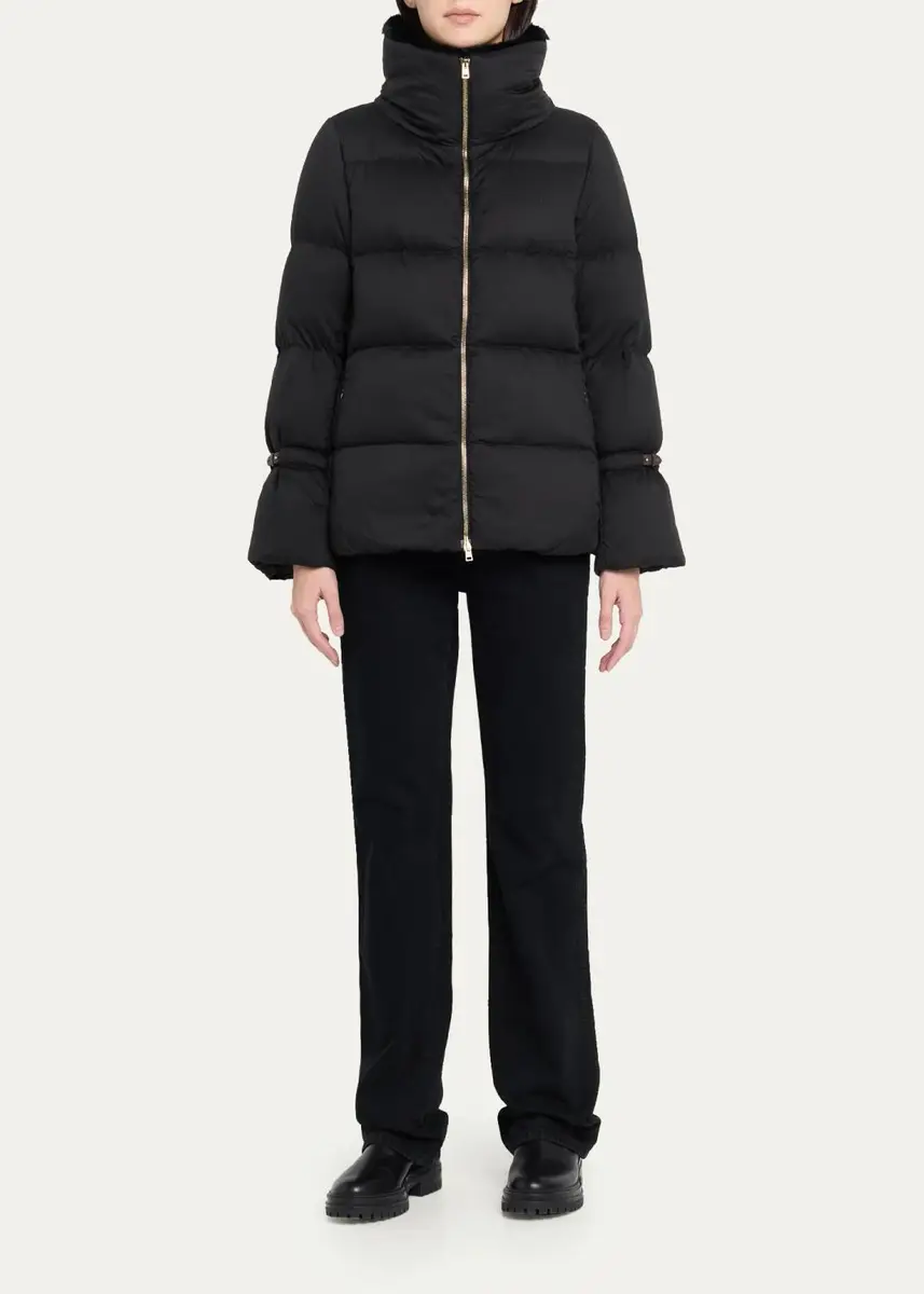 HERNO Quilted Faux Fur-Collar Puffer Jacket | Thumbnail 2 HERNO Quilted Faux Fur-Collar Puffer Jacket | Thumbnail 2