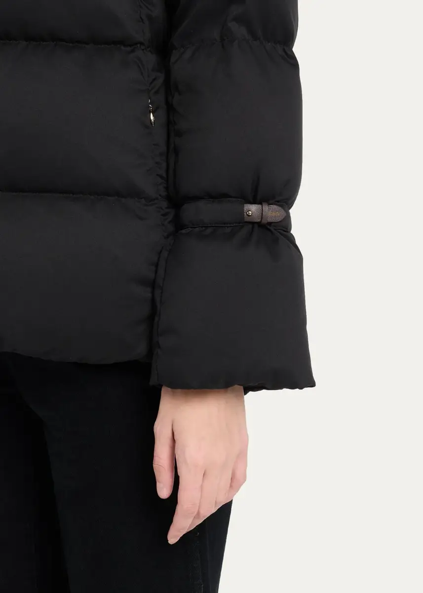 HERNO Quilted Faux Fur-Collar Puffer Jacket | Thumbnail 5 HERNO Quilted Faux Fur-Collar Puffer Jacket | Thumbnail 5