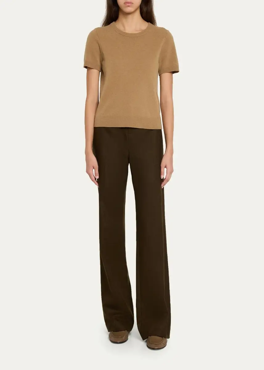 Vince Simone Mid-Rise Flare Pants | Thumbnail 2 Vince Simone Mid-Rise Flare Pants | Thumbnail 2