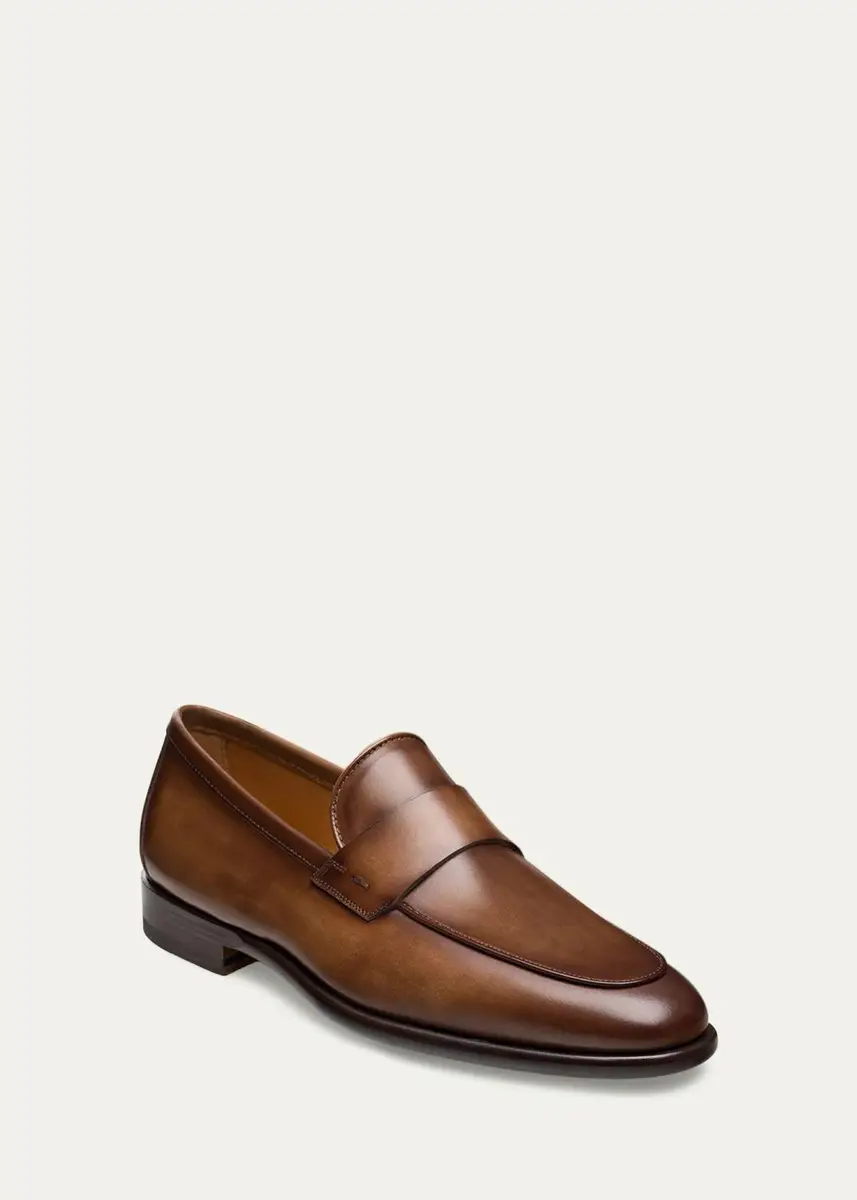 Magnanni Men's Duerro Leather Penny Loafers | Thumbnail 3 Magnanni Men's Duerro Leather Penny Loafers | Thumbnail 3