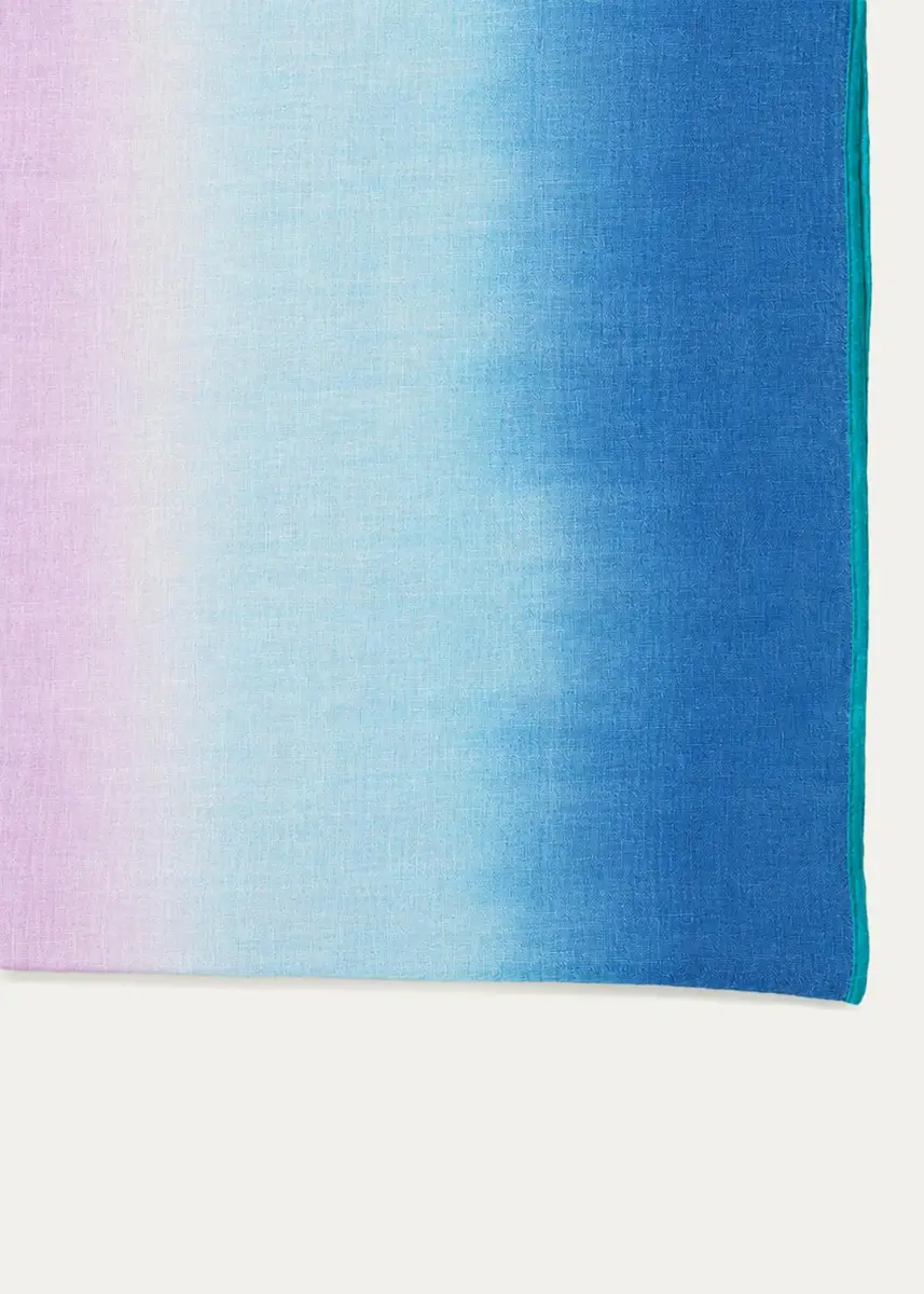 Emily P. Wheeler Pacific Hand-Dyed Table Runner, 18" x 108" | Thumbnail 2 Emily P. Wheeler Pacific Hand-Dyed Table Runner, 18" x 108" | Thumbnail 2