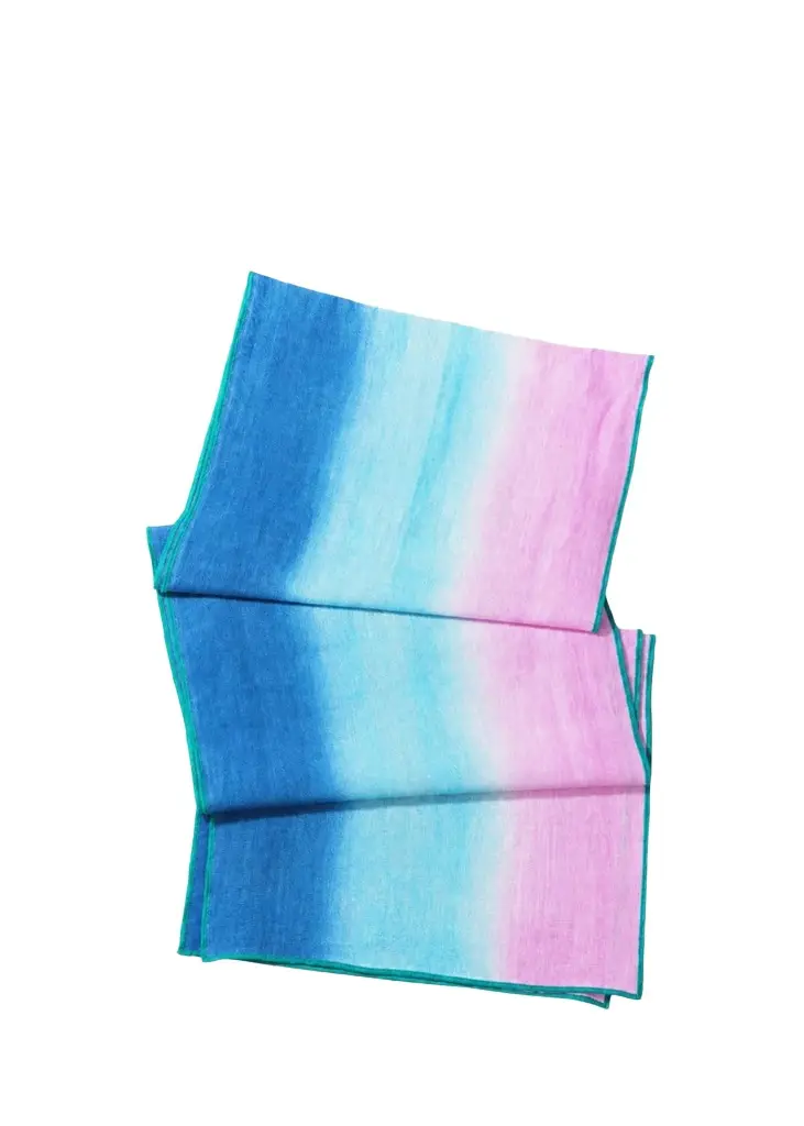 Emily P. Wheeler Pacific Hand-Dyed Table Runner, 18" x 108"