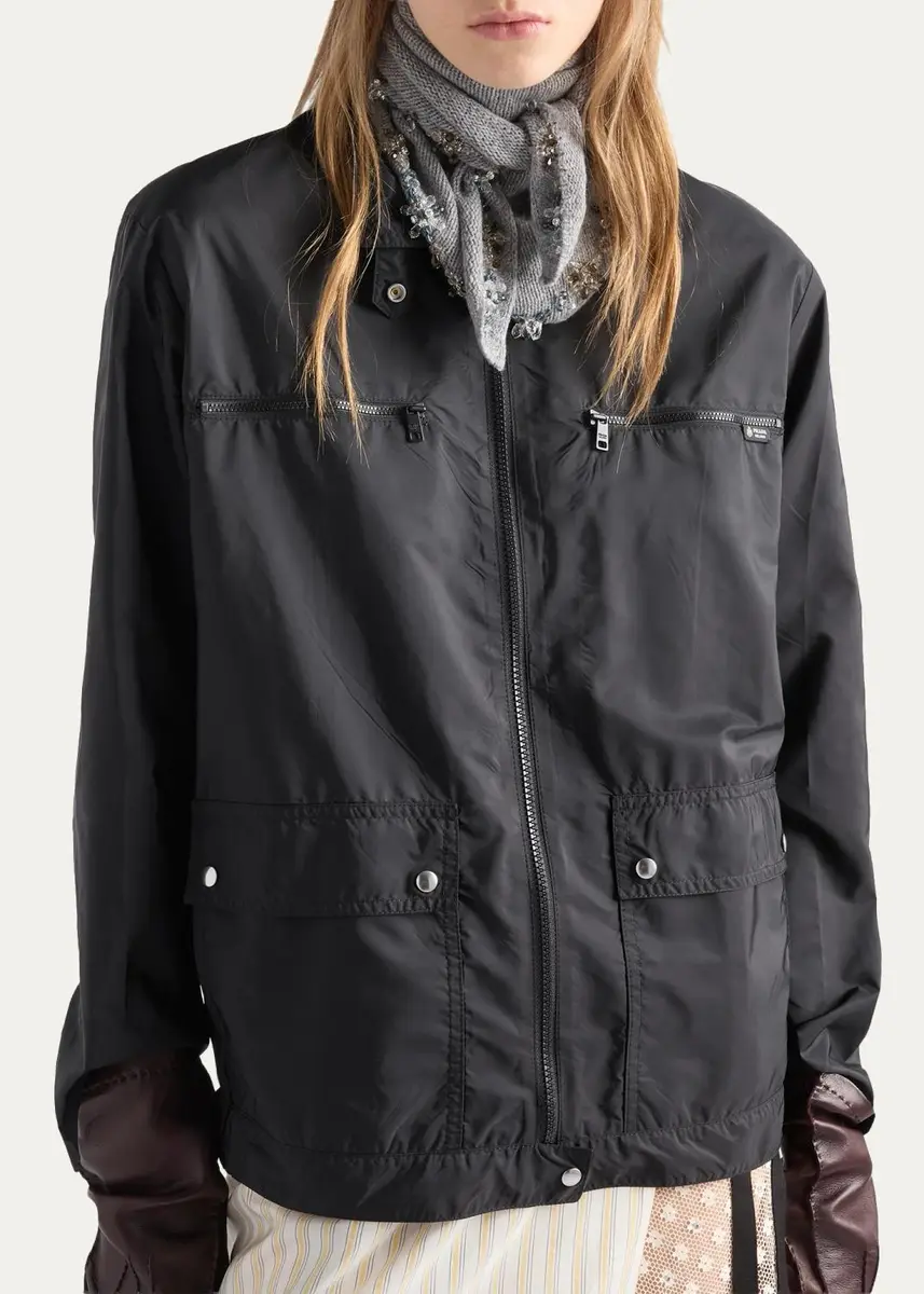 Prada Re-Nylon Utility Jacket | Thumbnail 4