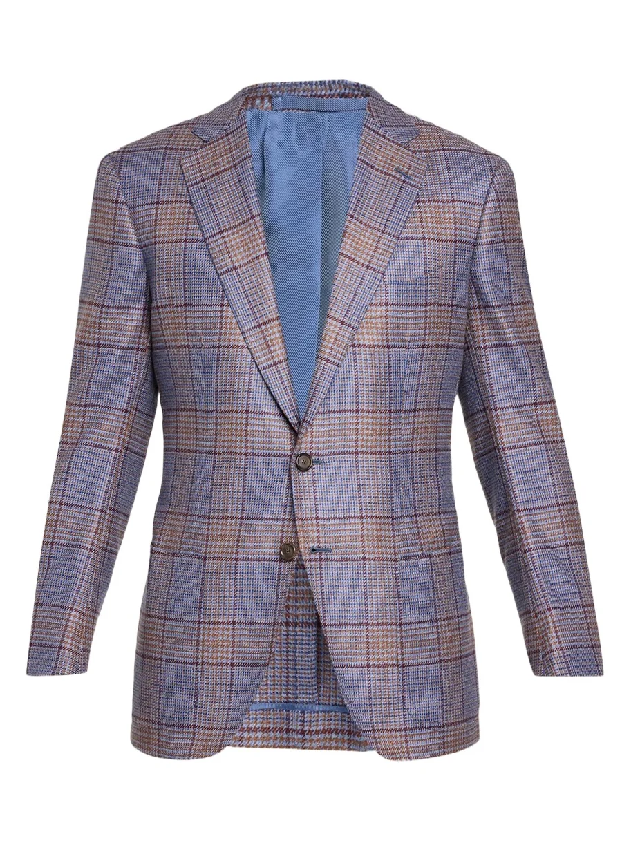 Plaid Wool Blazer Plaid Wool Blazer