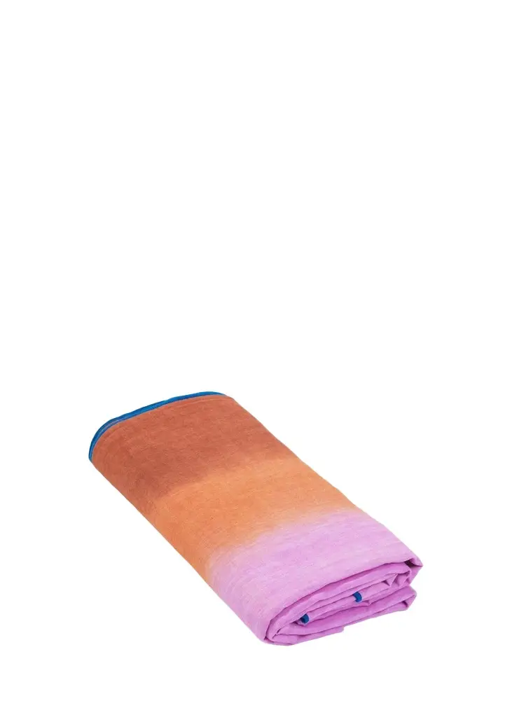 Emily P. Wheeler Dusk Hand-Dyed Tablecloth, 70" x 126"