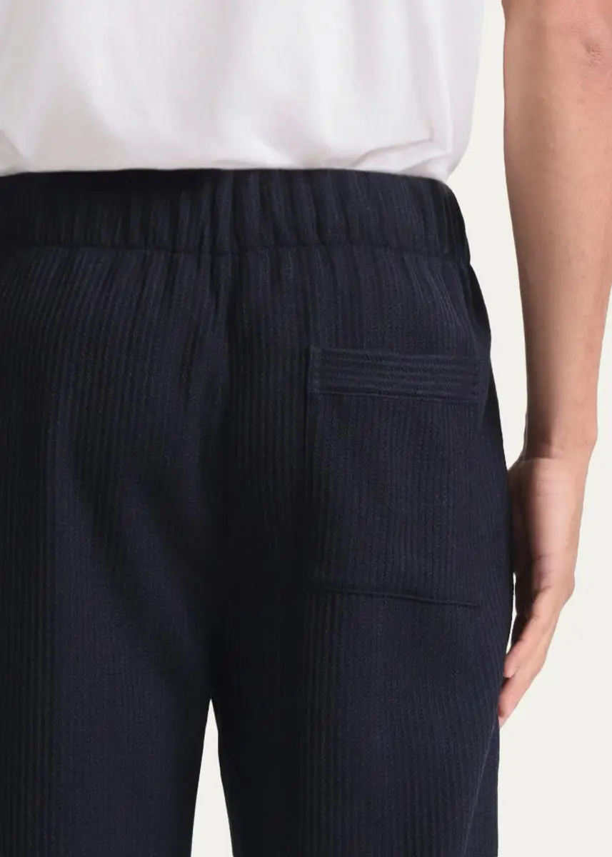 Frescobol Carioca Men's Luan Wool Knit Drawstring Pants | Thumbnail 4 Frescobol Carioca Men's Luan Wool Knit Drawstring Pants | Thumbnail 4