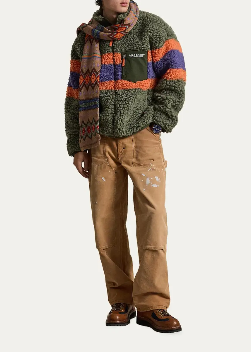 Polo Ralph Lauren Men's Distressed Canvas Carpenter Pants | Thumbnail 2 Polo Ralph Lauren Men's Distressed Canvas Carpenter Pants | Thumbnail 2
