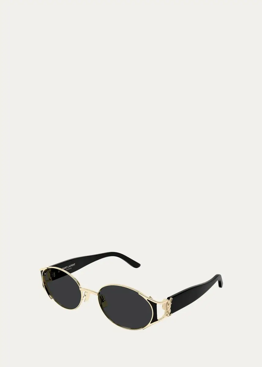 Saint Laurent SL M919 55MM Oval Sunglasses | Thumbnail 2