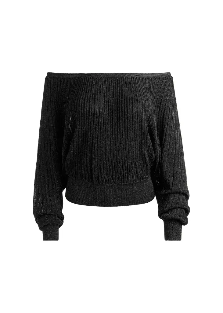Cyril Pleated Off-Shoulder Top Cyril Pleated Off-Shoulder Top