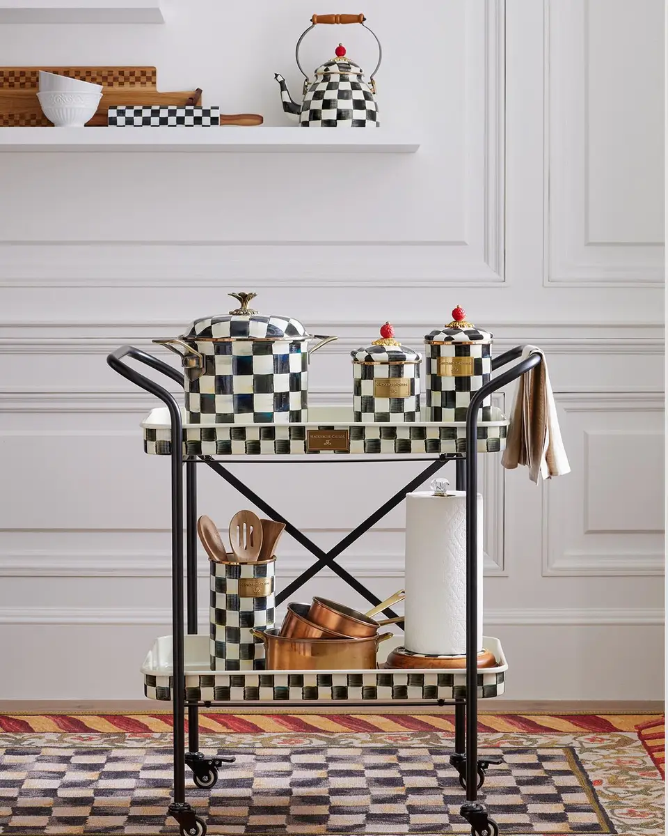 MacKenzie-Childs Courtly Check Utensil Holder | Thumbnail 6 MacKenzie-Childs Courtly Check Utensil Holder | Thumbnail 6