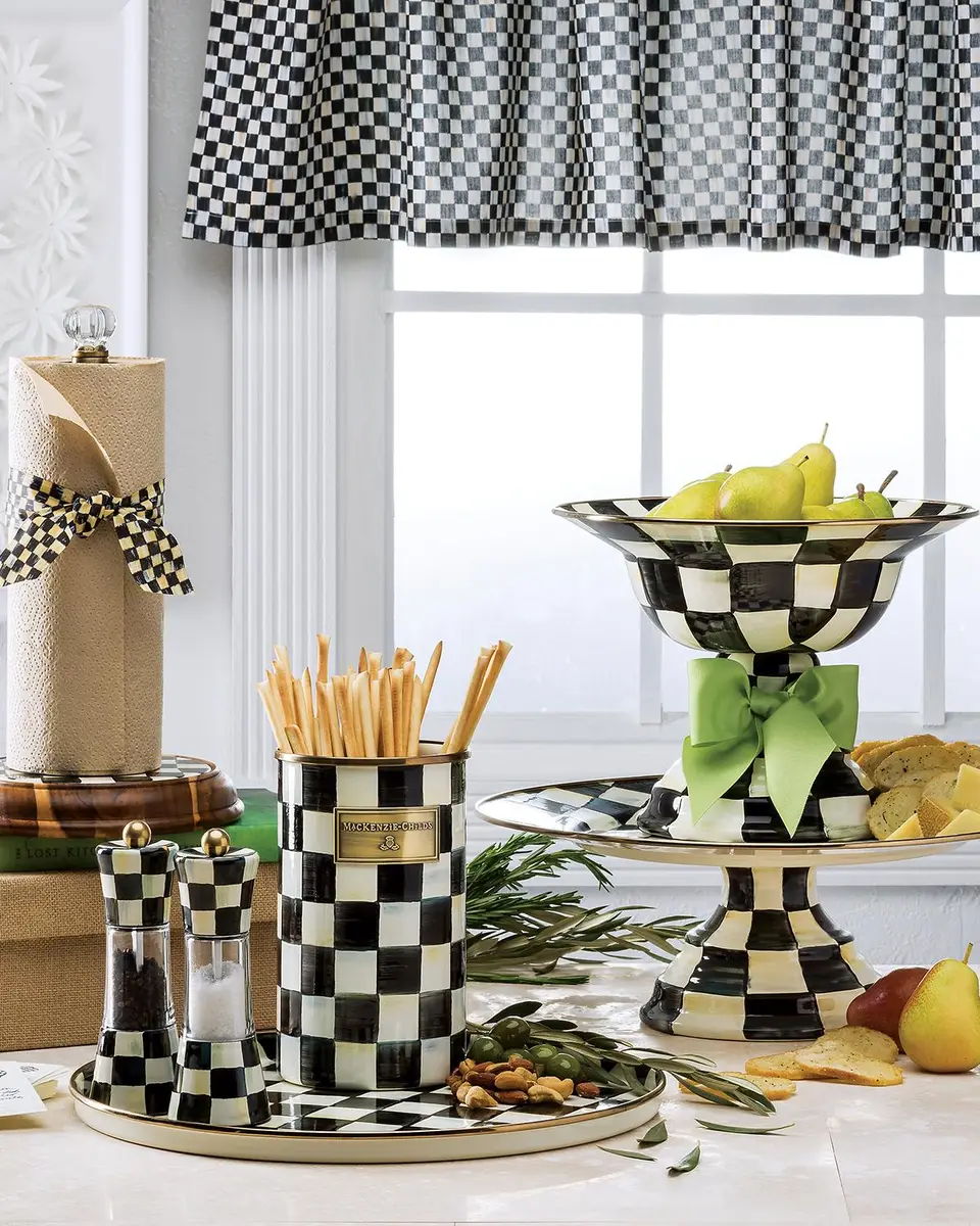 MacKenzie-Childs Courtly Check Utensil Holder | Thumbnail 7 MacKenzie-Childs Courtly Check Utensil Holder | Thumbnail 7