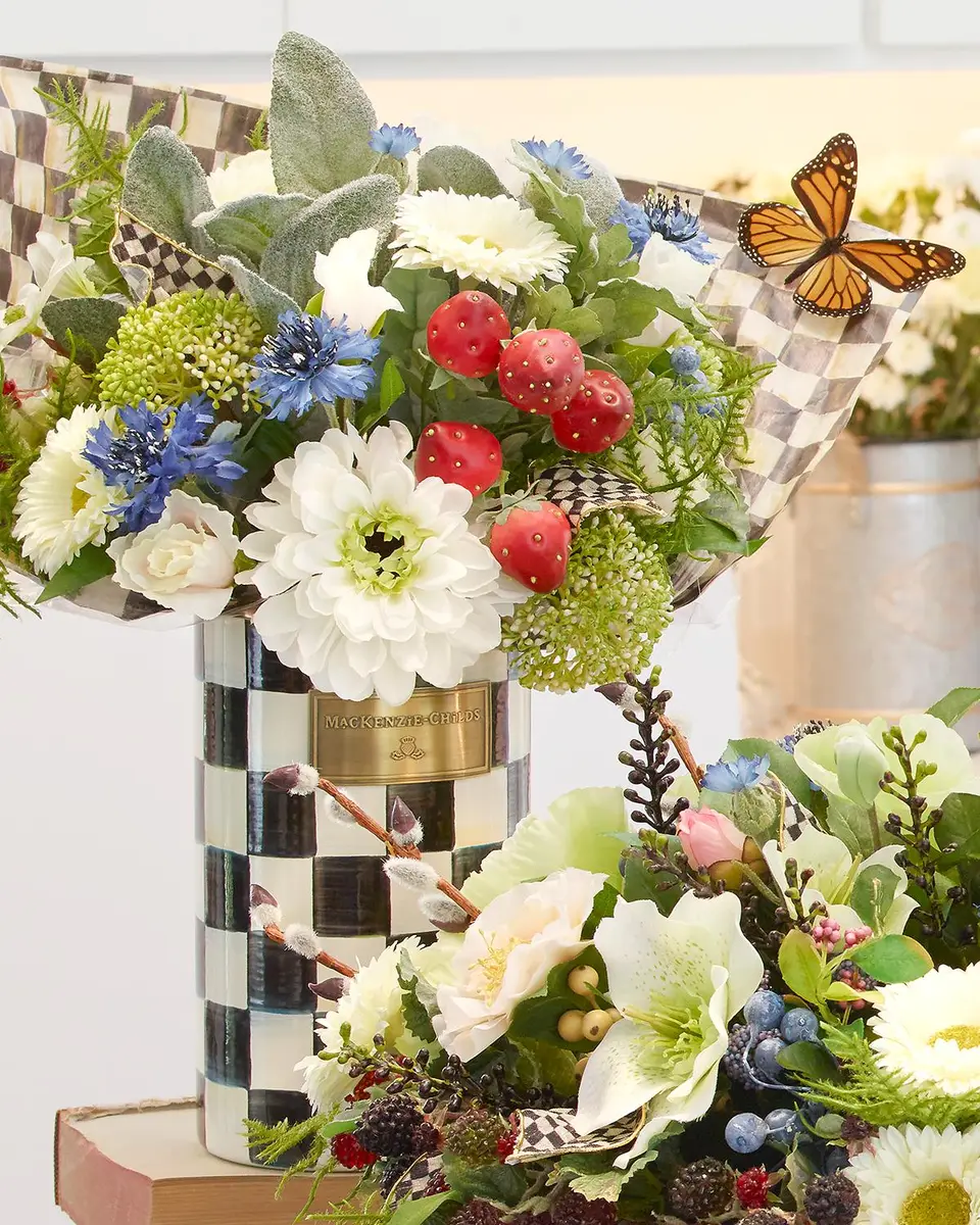 MacKenzie-Childs Courtly Check Utensil Holder | Thumbnail 8 MacKenzie-Childs Courtly Check Utensil Holder | Thumbnail 8