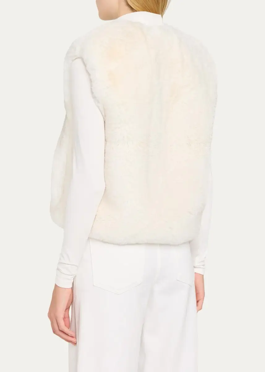 Theory Faux Fur Vest | Thumbnail 3 Theory Faux Fur Vest | Thumbnail 3