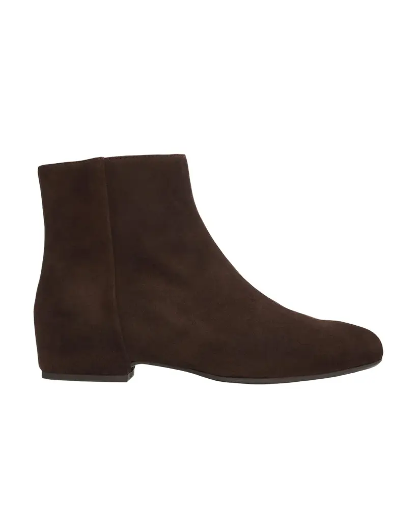 35mm Ulyssa Waterproof Suede Hidden Wedge Ankle Boots