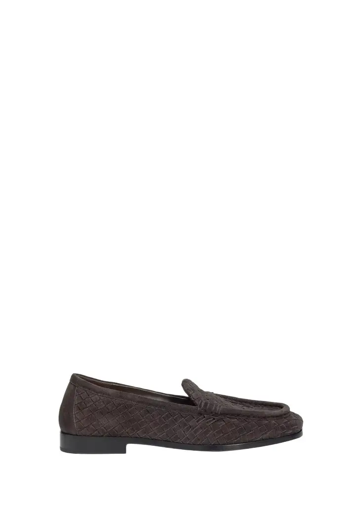 Silenzio Intrecciato Supple Suede Loafers Silenzio Intrecciato Supple Suede Loafers