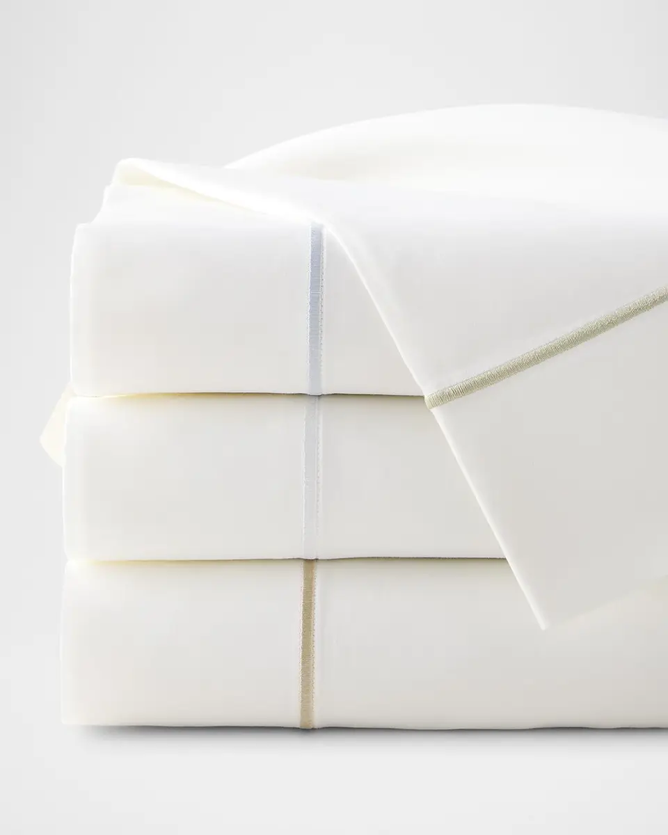Sferra Marcus King Classic Pillowcase Pair | Thumbnail 2