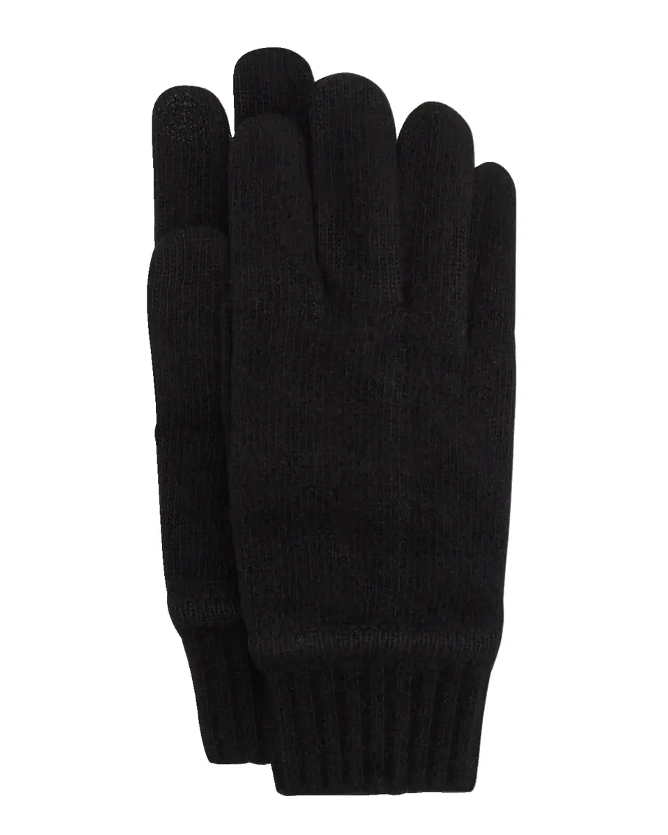 PORTOLANO Men's Cashmere Knit Smartphone-Touch Gloves | Thumbnail 2