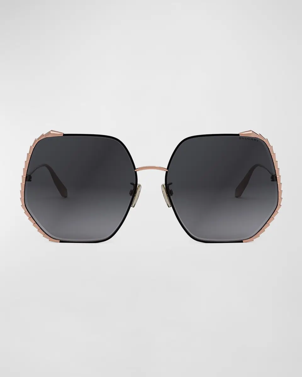 BVLGARI Serpenti Geometric Sunglasses | Thumbnail 3 BVLGARI Serpenti Geometric Sunglasses | Thumbnail 3