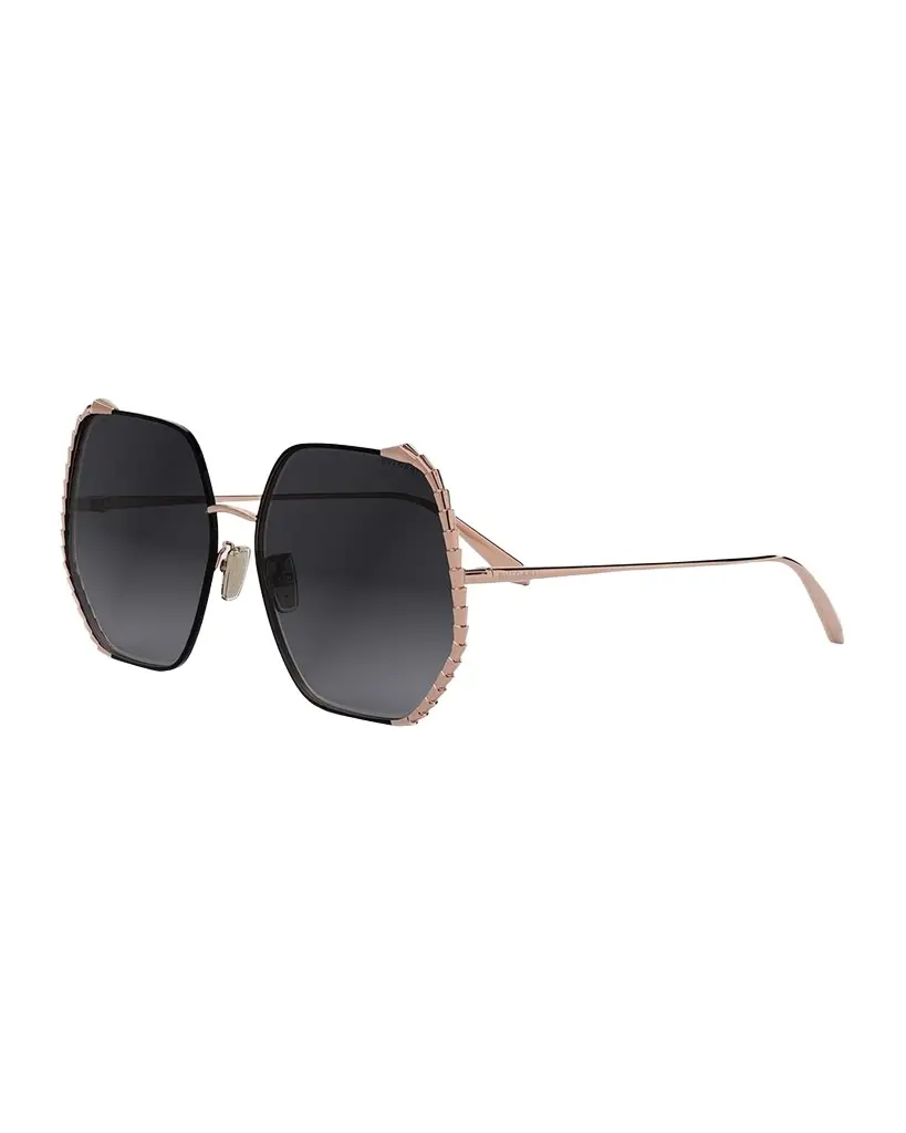 BVLGARI Serpenti Geometric Sunglasses