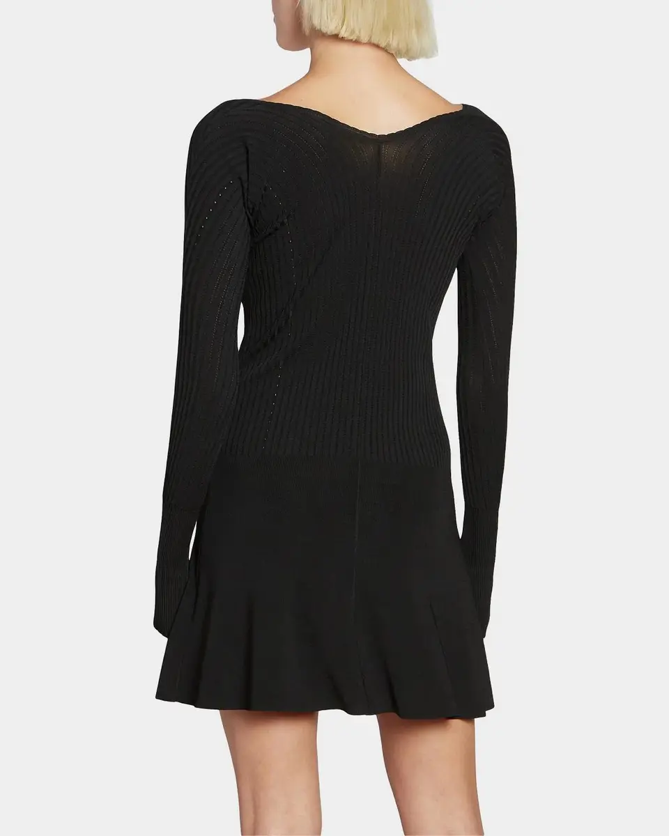 Jacquemus Pralu Logo Hardware Minidress | Thumbnail 3 Jacquemus Pralu Logo Hardware Minidress | Thumbnail 3