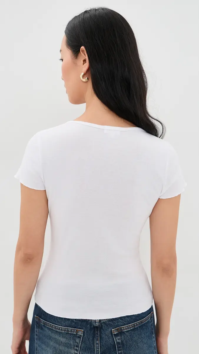 Asher Vicki V Neck Tee | Thumbnail 3 Asher Vicki V Neck Tee | Thumbnail 3