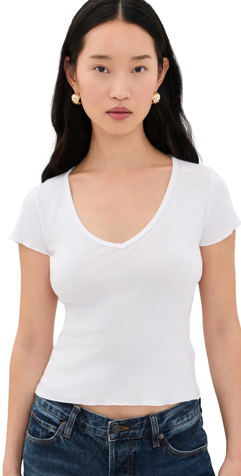 Vicki V Neck Tee Vicki V Neck Tee