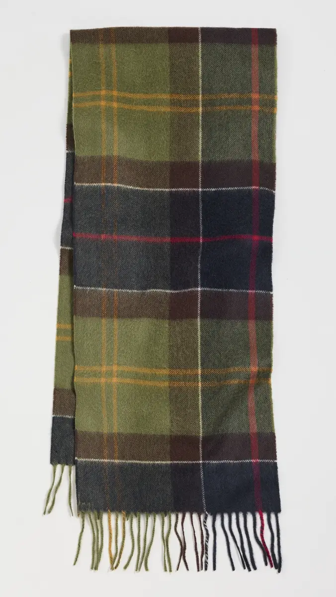 Barbour Cashmere Tartan Scarf | Thumbnail 2 Barbour Cashmere Tartan Scarf | Thumbnail 2