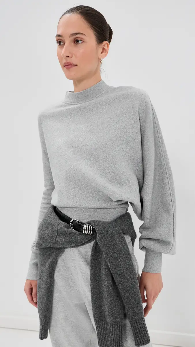 A.W.A.K.E. MODE A. W.A. K.E. MODE Jersey Slouched Sleeve Sweatshirt | Thumbnail 2 A.W.A.K.E. MODE A. W.A. K.E. MODE Jersey Slouched Sleeve Sweatshirt | Thumbnail 2