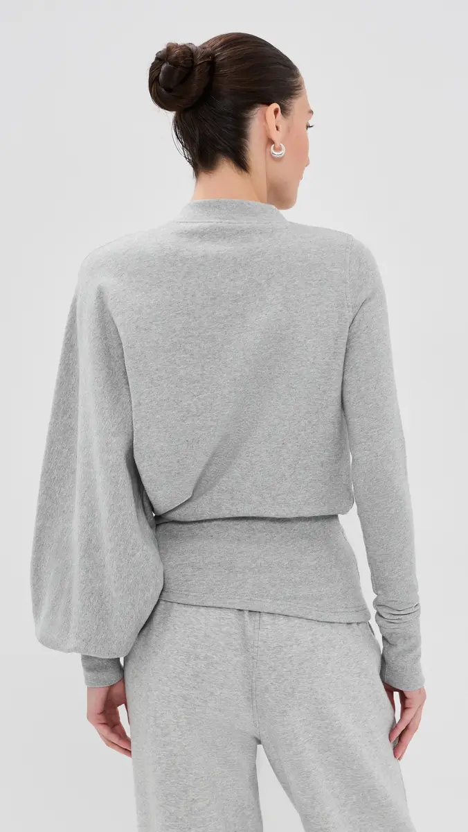 A.W.A.K.E. MODE A. W.A. K.E. MODE Jersey Slouched Sleeve Sweatshirt | Thumbnail 3 A.W.A.K.E. MODE A. W.A. K.E. MODE Jersey Slouched Sleeve Sweatshirt | Thumbnail 3